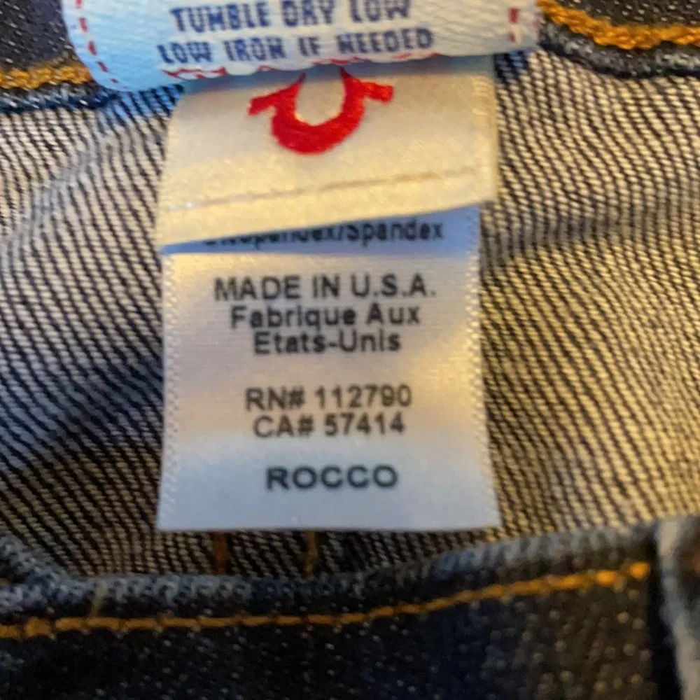 True Religion men’s jeans 29 Rocco Skinny Blue USA